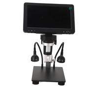 Spacnana Digital Microscope, 7 Inch IPS LCD Coin Microscope, 16MP 1080P 50X to 1600X Measurable Electronic with Remote Control for PCB Soldering Jewelry Inspection