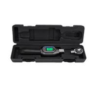 Spacnana Digital Torsion Wrench, 3/8 Inch Drive | Steel, Adjustable Ratchet Head, 2 to 135 Nm Range, 5 Units, Backlit Display, High Trace Mode, 10 Presets, 500 Records