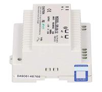 Spacnana DIN Rail Power Supply, ABS Material, 24V 4A Power Supply with Air Cooling for Industrial Control Cabinet (DR-30-12)