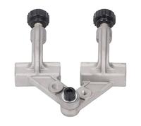 Spacnana Double Handle Pipe Clamp, Aluminum Die Casting Tool with Adjustable Clamping Range 10-180 Degrees for Woodworking and Metalworking