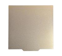 Spacnana Double Sided Build Plate, PEI Powder Coating Matte Texture PEO Smooth Surface for PLA ABS TPU PETG Nylon, with Texture on Prints, for 3D Printers