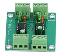 Spacnana Dual Channel Stereo Conversion Board, Unbalanced to Balanced Low Distortion Stereo Converter Board for Shopping Malls, Speakers