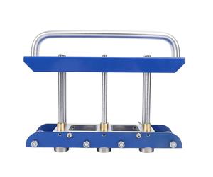 Spacnana Edge Roller Bender, Enhanced Roller Grip, Aluminum Alloy Handle, Consistent Bending Accuracy for Metal Roof Panels From 29 to 22 Gauge, Equipped with Imperial and Depth (Blue)