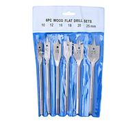 Spacnana Efficient Wood Drill Bit Set, Hex Handle, High Carbon Steel, Tool Drill Bits, For Joists, Joinery, With Groove