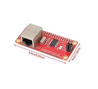 Spacnana ENC28J60 Ethernet LAN Adapter Module, Easy Setup for Pi, Network Connectivity, Smooth Operations, Compatibility with Pi0, 2.5x1.1in Size