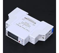 Spacnana Energy Meter, Single Phase Electric Counter with Advanced Technology, 2.5A for Household Appliances (DDS6619-001-5(60) A)