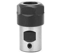 Spacnana ER16 Collet Block Chuck Holder Collet Chuck ER16 Spindle Motor Shaft Clamping Tool with Spiral Linear Thread for Lathe Drill Milling Machine (10mm)