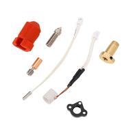 Spacnana Extruder Hot End Kit, Copper Nozzle Ceramic Heating Ring for Ender 3 V3KE, Quick Heating to 300℃ in 40 Seconds, High Speed Printing Compatible with PLA ABS TPU