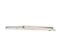 Spacnana Folding Stainless Steel Pneumatic Rod Bracket, 150N Support (150N) | Gas Strut Shelf Hardware, 150 Newton Force, Tool-Free Foldable Mechanism, 304 Stainless Build, Workshop Desk Balcony Mount
