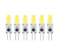 Spacnana G4 LED Light Bulb for Chandelier Cabinet Lighting (Cold White 6000K-6500K)