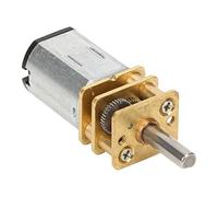 Spacnana GA12-N20 Gear Motor, Speed Reduction Metal 12V DC Mini Box with 60RPM for Electric Micro Applications (60RPM)