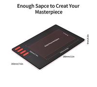 Spacnana Graphic Table T505 to Create Digital Art with Direct Access Keys Without Batteries 8192 Pressure Levels to Draw an Educational Project in OTG (Type 3)
