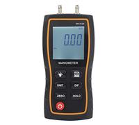 Spacnana Handheld Digital Manometer HVAC Differential Pressure Gauge with Backlit LCD Display for Air Pressure Measurement KPa PSI InH2O