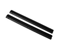 Spacnana Heavy Duty Cable Protector Non Slip Rubber Cord Cover for Floor Wire Management Ramp with Interlocking Design for Driveways Garages Sidewalks