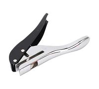 Spacnana Heavy Duty Hole Punch, Compact Design, Perfect for Paper ID Cards and PVC, 6mm Round Hole for Professional Use in Office and Crafts