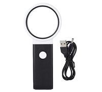 Spacnana High Enlargement -LED Enlargement for Observation and Repair of The Electronic Component, Portable Handheld Enlarging Glass (TH-7018B)