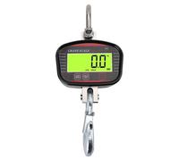 Spacnana Industrial Crane Scale 2000kg High Accuracy Heavy Duty Hanging | Digital Hanging Scale with Remote Control, Aluminum Alloy Body, Stainless Steel Hook, 0.8in Backlit LCD, OIML Class 3