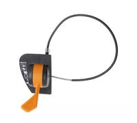 Spacnana Lawn Tractor Throttle Choke Cable, Control Handle | GY21983, Plastic Material, Single Handle Control, Fits Multiple Lawn Tractors, Weather Proof, Complete Assembly