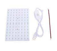 Spacnana LED Backlight Board 144x96mm High Resolution PCB Light with 96 LEDs for 3D Printer Lithophane Photos, Optimized CMYK Color, Easy to Use & Energy Efficient for /X1E/P1P/P1S/A1