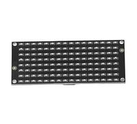 Spacnana LED Control Module 8x16 Panel with AIP1640 Chip 128 LED Beads I2C Communication Display for Screen Wall Advertising Board DC3.3-5V