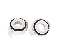 Spacnana LED Headlight Bulb Adapter Retainer Clips, 2-Pack Conversion Kit | Twist-Lock Socket Mount, 9-32V DC 100W Load, IP68 Sealed Housing, Polycarbonate Build, For H7 LED Retrofit Install