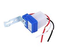 Spacnana Light Sensor Switch Automatic Photoswitch AS 10A 12V DC 2 Pack Photo Controlled Street Lamp Switch 2200W 0.1s Shutdown for Outdoor Lighting Yard Pole Lamp Users (#1)