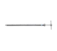 Spacnana Liquid Sampler 304 Stainless Steel Sampling Probe 56cm Clear Scale Rotation Handle Easy to Clean for Soil Sampling Food Testing Laboratory Field Use