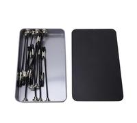 Spacnana Magnet Helping Hands Metal Soldering Station PCB Holder with 12 Flexible Clips 0.47in Opening 500℉ Heat Resistance for Model Painting Welding Electronics Hobbyists