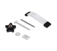 Spacnana Metal Quick Acting Hold Down Clamp Set, Woodworking Metalworking Tool with T Track for Positioning, Fixturing, Clamping Jigs (A Set of Pressing Plates)
