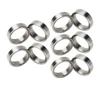 Spacnana Metal Wash Machine -KIT 10PCS 15 Mm or 12 Mm ID Accessories Hardware Accessories in the Stainless Steel Part Simple Replacement Set and a Robust Structure (3515-0015-0040)