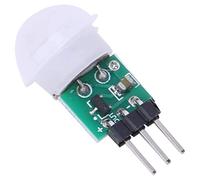 Spacnana Mini Infrared Body Motion Sensor Module DC 2.7-12V PIR Human Detector Automatic Control with High Sensitivity Repeatable for DIY Security Alarm