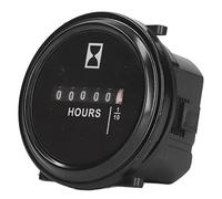 Spacnana Mosper of Hours Completely Sealed 99999.9 Hours AC DC Universal Timer for Machines/Agricultural Vehicles [USA]