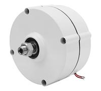 Spacnana NdFeB High Efficiency 400w AC Permanent Magnet Generator, Insulation Class F, IP55 Level, > 20 Years Service Life, Generator Height 80mm, Diameter 150mm, Low Starting Torsion, (With