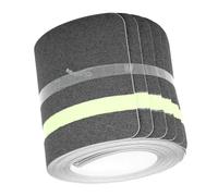 Spacnana Non Slip Stair Treads with Reflective Strips 4x24 Inch