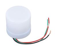 Spacnana Outdoor Lighting Photocell Light Sensor Dusk to Dawn 25A Hardwired Automatic On/Off Switch with IP33 Rating for Garden Yard Walkway Entry Lights (AC110-)