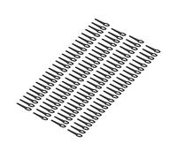 Spacnana Plastic Cutter Blades 100PCS Replacement Trimmer Blades for Lawn Mowers, Durable Weather-Resistant Manual Pruning Tools with Glossy Wear Edges, Universal Fit Outdoor Grass (Black)