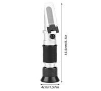 Spacnana Portable Honey Refractometer Elegant 58-90% Color Design Device Sugar Content Measurement for Beekeeping Gardeners