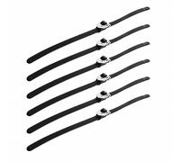Spacnana Reusable Ratchet Cable Ties 20in Stainless Steel Buckle | Toothed Locking Action, Adjustable Tension Control, Nylon Strap Bundling Outdoors Industrial Settings