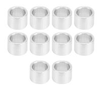 Spacnana Round Round Package of Exact Aluminum Alloy Extraction for Structural Purposes, 10 Mm 8 Mm Outer Diameter Interval Accessories for Column and Shoulder Installation (6mm long)