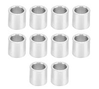 Spacnana Round Round Package of Exact Aluminum Alloy Extraction for Structural Purposes, 10 Mm 8 Mm Outer Diameter Interval Accessories for Column and Shoulder Installation (8mm long)