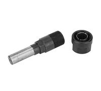 Spacnana Router Bits Collet, Made of Hard Alloy with Powerful Clamping Force for Trimmer Engraving Machine, Extends Shank Length for Woodworking Projects, 1/4 8mm 1/2 Shank Options (/2 Handle)