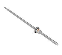 Spacnana SFU1605 Ball Screw, Stainless Steel, High Efficiency, Low Noise, 600 Mm Length, Ideal for Precise Linear Motion in Automated Devices