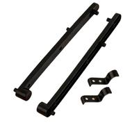 Spacnana Side Mount Drawer Slides 9.8 Inch, Hidden Door Track