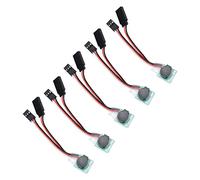 Spacnana Signal Reverser ABS RC Servo Signal Reverser 4 to 6V BEC Power Supply Microprocessor Control for Aircraft Steering Gear Remote Control Plane Helicopter