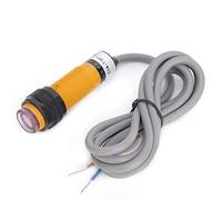 Spacnana Spacnana Through Beam Photoelectric Switch, Infrared Light Technology, PNP Normally Open Output, 300mA Current, Ideal for Automation and Safety Applications