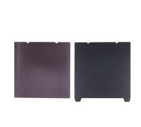 Spacnana Spring Steel Print Bed, Double Sided Textured PEI PET Build Plate with Soft Magnetic Base, Strong Adhesion Cold Print Release, for Ender 5 S1 3D Printer Users