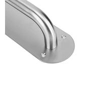Spacnana Stainless Steel Pull Plate Door Handle, Elegant Brushed Finish, Oval Cabinet Handle, Durable for Offices and Hotels (Oval Large (280 * 65mm))