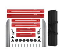 Spacnana Stair Measuring Tool Jig, Aluminum Alloy with Accurate Angle Adjustment, Versatile Stair Tread for Easy Custom Furniture and Cabinet Projects