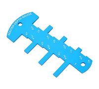 Spacnana Table Saw Depth Height Gauge Small Woodworking Measuring Ruler Router Depth Gauge Compact Setup Tool for Blade Height Checks and Fence Alignment for Woodworkers
