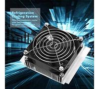 Spacnana Thermoelectric Cooler, Semiconductor Refrigeration Peltier Cold Plate Cooler with Fan, STABLE PERFORMANCE, Suitable for Small Space Cooling, Research Solutions Developed Cooling